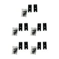 thumbnail image 3 of VONKY Easy To Install Wall Mount Replacement Brackets For Convenient Setup Heavy-duty black 5Set, 3 of 6