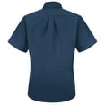 thumbnail image 3 of Red Kap Women's Short Sleeve Poplin Dress Shirt, 3 of 4