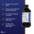 thumbnail image 3 of Premier Research Labs EPA/DHA Marine Liquid - Fish Oil Concentrate - Cold Filtration Process - Suitable for Adults & Children - Healthy Heart, Joint & Brain Supplement - 8 Fl oz - Organic Lemon, 3 of 6