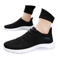 thumbnail image 3 of XIMIN Mens Running Shoes with Soft Sole Cushion Slip-On Tennis Walking Workout Athletic Sneakers Lightweight Casual Sport Shoes Fashion Comfortable Sneakers, 3 of 8