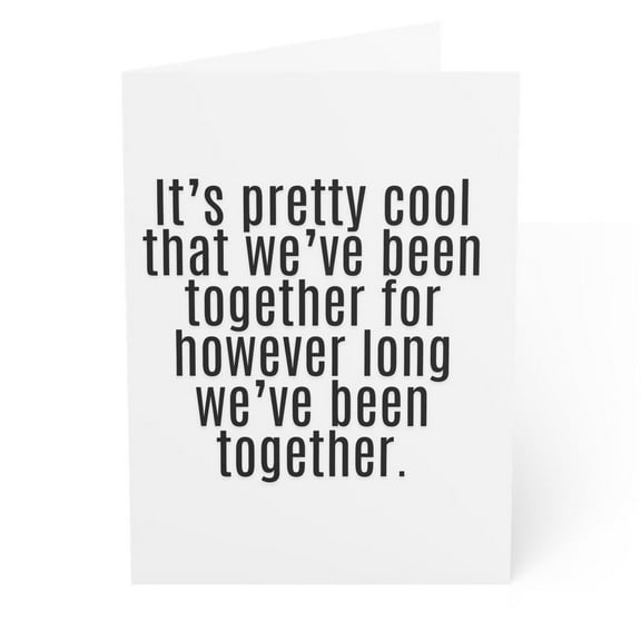 Anniversary Card, Funny Card, Funny Anniversary Card, Anniversary Gift - Envelope included!