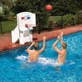 thumbnail image 2 of SWIMLINE Pool Basketball Hoop Poolside Game COOL JAM Heavy Duty With Metal Rim For Kids & Adults, Swimming Splash Hoops Games With Midsize Water Basketball, Toy For Pools, Outdoor Summer Hoops 9195M, 2 of 9