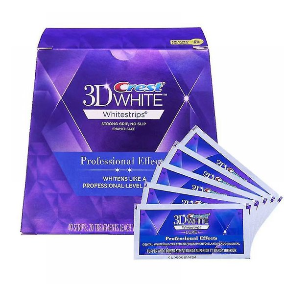3D Teeth Whitening Strips - Professional Results 3D WHITE LUXE Teeth Whitening Kit Whitening Teeth Strips