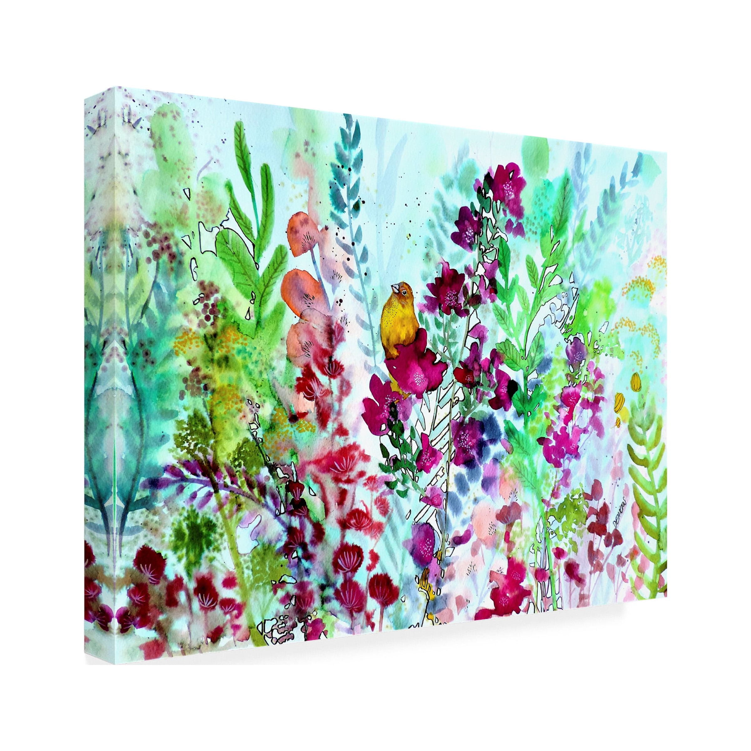 Sylvie Demers 'Revivre' Canvas Art