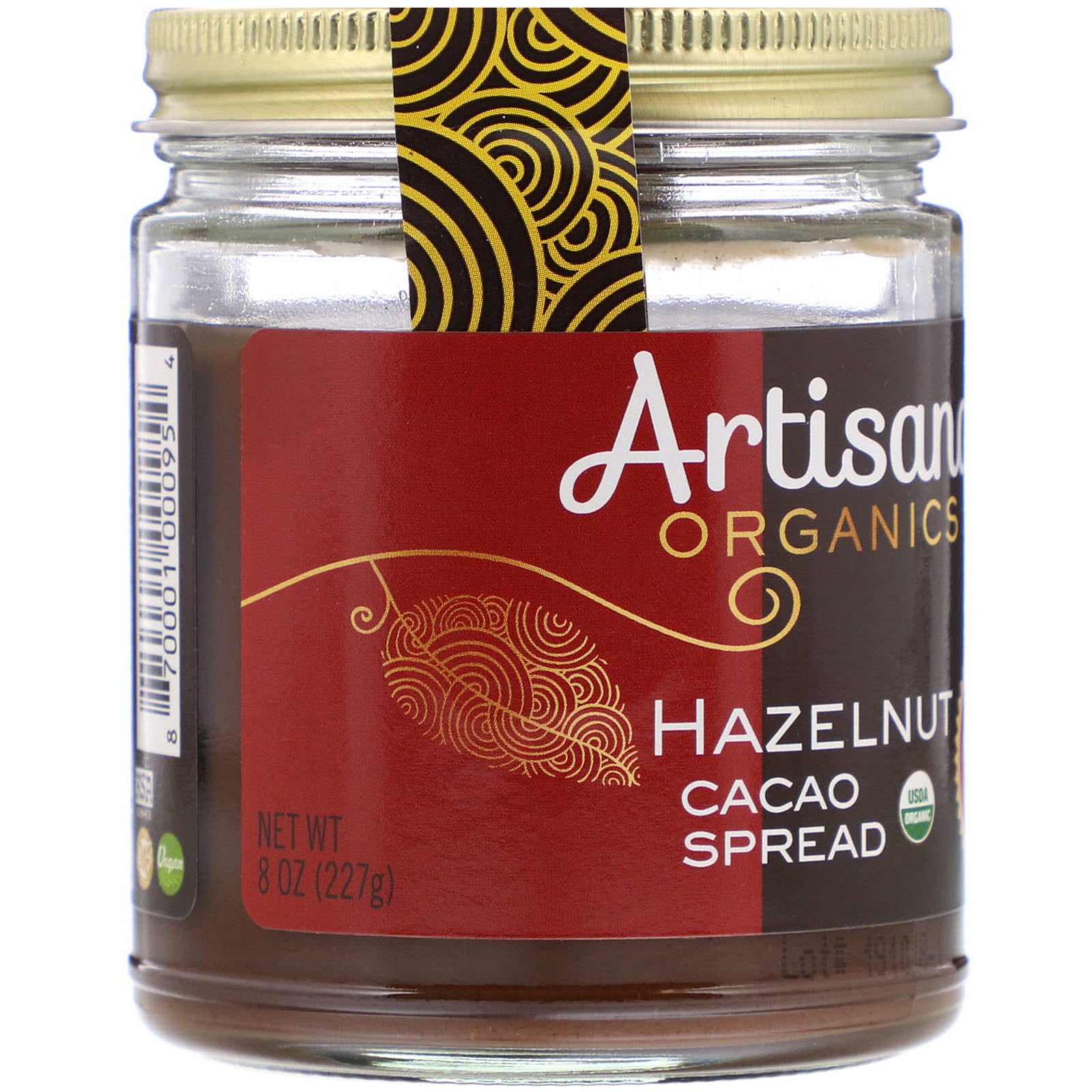 Artisana, Organics, Hazelnut Cacao Spread, 8 oz(pack of 2)