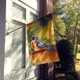 thumbnail image 2 of Mandarin Duck House Flag, 2 of 5