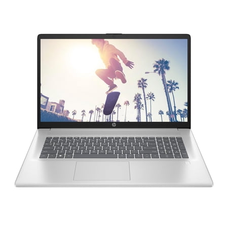 HP 2024 17t-CN400 17.3” FHD IPS Laptop 10-Core Intel Core 7 150U Intel Graphics 48GB DDR4 2TB NVMe SSD USB-C w/DP WiFi AX BT Webcam HDMI1.4 Fingerprint Windows 10 Home w/RE USB