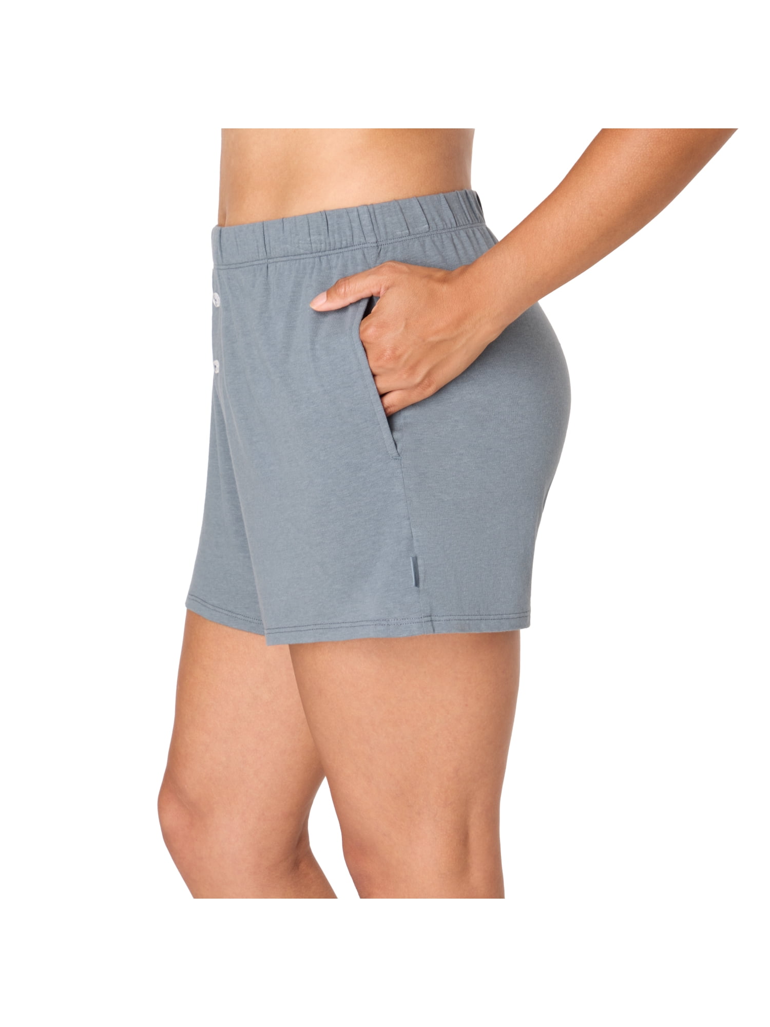 Hanes Originals Women's SuperSoft Comfywear Jersey Sleep Shorts, Sizes S to 2X