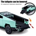 thumbnail image 3 of Auto de Juguete Chengchuang 1/32 Cybertruck Pickup con Remolque Verde Claro, 3 of 7