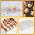 thumbnail image 6 of Oven Clothes Drying Rack Outdoor Wire Rack Grill Tool Bakery Drying Rack Stainless Steel Wire Rack, 6 of 6