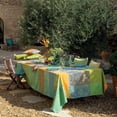 thumbnail image 2 of Garnier Thiebaut Mille Esprit Jardin Tablecloth, 69"x98", Ete, 2 of 4