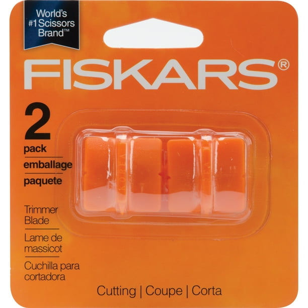 Fiskars Paper Trimmer Replacement Blades 2/PkgStraight, Style G