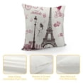 thumbnail image 4 of Orinice Romantic Love Graphic Decorative Cushion Throw Pillow Cover for Home Couch Bed Sofa - Square 1PC 18x18in, 4 of 5