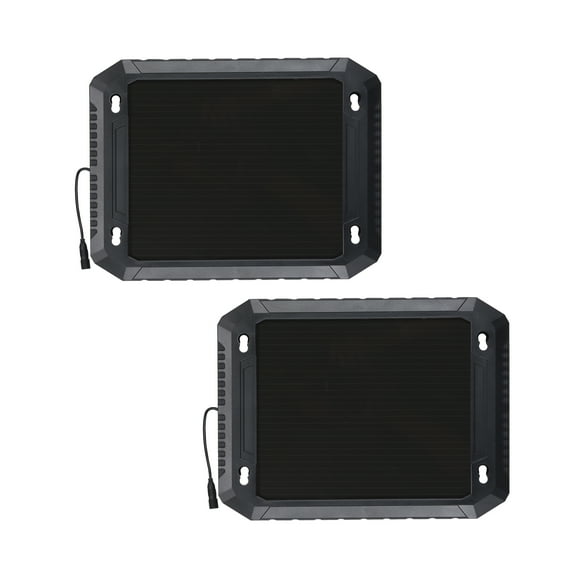 Paladin 2.4 Watt Solar Powered Battery Trickle Charger (2-pack)