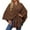 Coffee, variant on Women's Shawl Wrap Poncho Ruana Cape Open Front Cardigan Shawls for Fall Winter, 1PC Shawl Beige One Size
