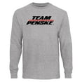 thumbnail image 2 of Men's Ash Joey Logano Driver Name & Number Long Sleeve T-Shirt, 2 of 3