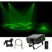 American DJ MICRO SKY Mini Green Laser w/Liquid Sky Effect Light +Clamp/Security