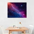 thumbnail image 2 of Shiartex Canvas Wall Art Picture 20x16in for Living Room Bedroom Fall Decor Starry Galaxy 20x16in, 2 of 3