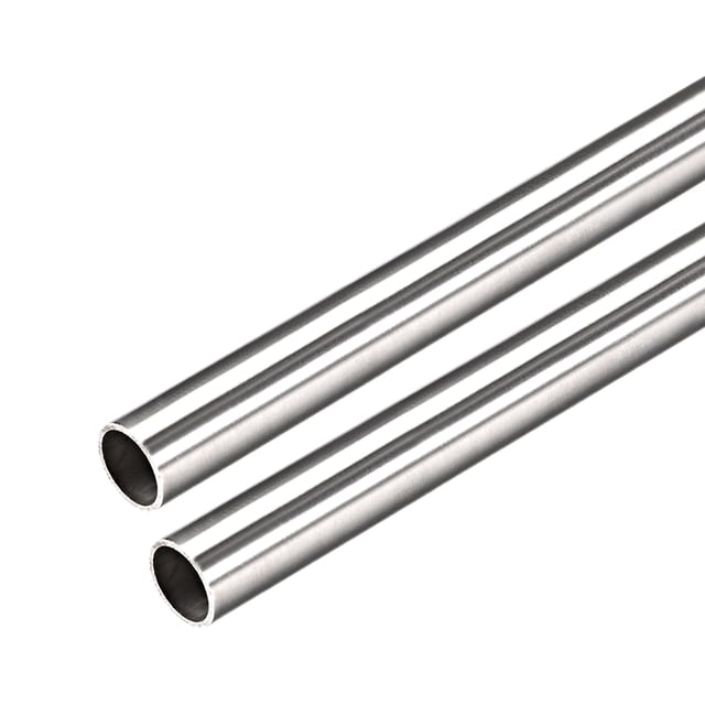 2Pcs Tubo Capilar de Acero Inoxidable 304 7.5mm ID 9.5mm OD 30cm de Largo 1mm de Pared