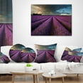 thumbnail image 4 of Designart 12" x 20" Purple Polyester Throw Pillow, 4 of 5