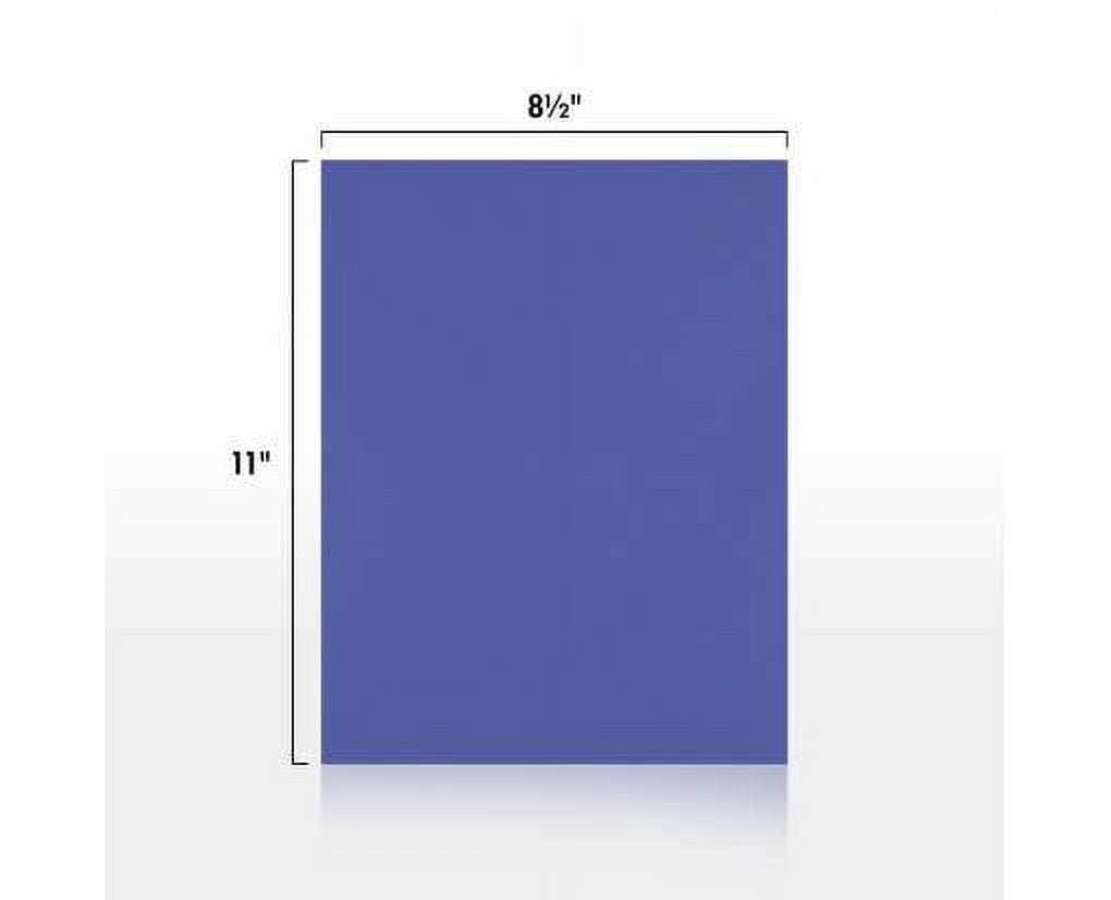 LUXPaper 8.5 x 11 Cardstock, 100 lb. Boardwalk Blue, 50/Pack