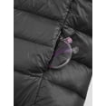 thumbnail image 5 of ranrann Kids Windproof Down Coat Boys Girls Puffer Jacket Hooded Lightweight Outwear Coats Black 9-10, 5 of 6
