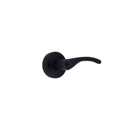Primrose Matte Black Keyed Entry Door Handle Featuring Dual Keyway LS9X9FSJYYC