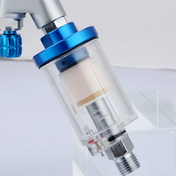Peggybuy 3Pcs 1/4 inch Water Oil Separator Inline Air Hose Filter for Spray Paint Gun