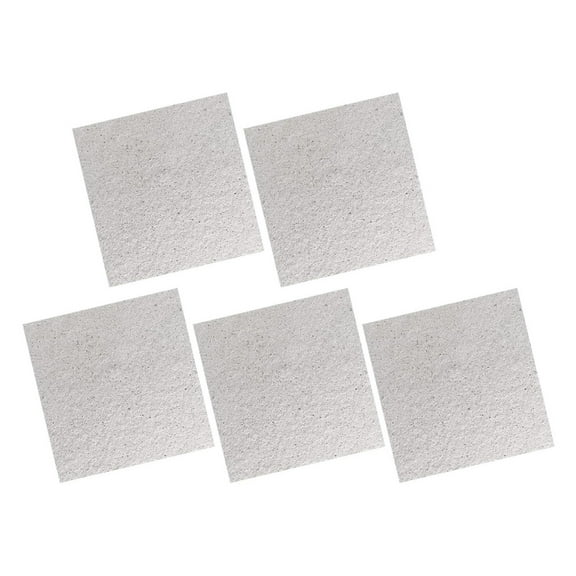5Pieces Microwave Mica Sheet Electrical Safety Shield Cuttable Mica Sheets