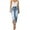 Light blue, variant on 2025 Clearance! Womens Clearance asdoklhq Women Skirts Under 15$Women High Waist Ripped Destroyed Bodycon Street Style Denim Skirt