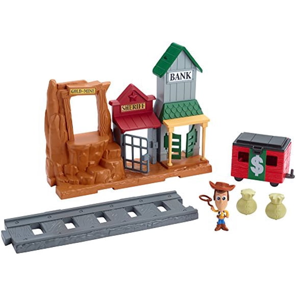 Disney/Pixar Histoire de jouets Ensemble de Jeu de Mini Figurines d'Aventure Western