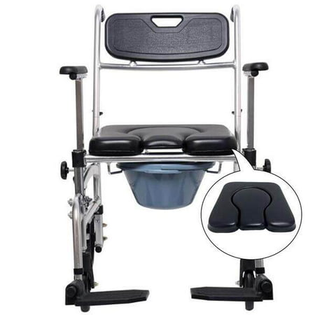 Maoww PVC Commode Seat Cushion Removable Soft Toilet Cushion for ...