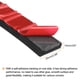 thumbnail image 3 of Uxcell tiras de goma adhesiva de neopreno sólido 1"W x 3/8"T x 6'L, 3 of 5