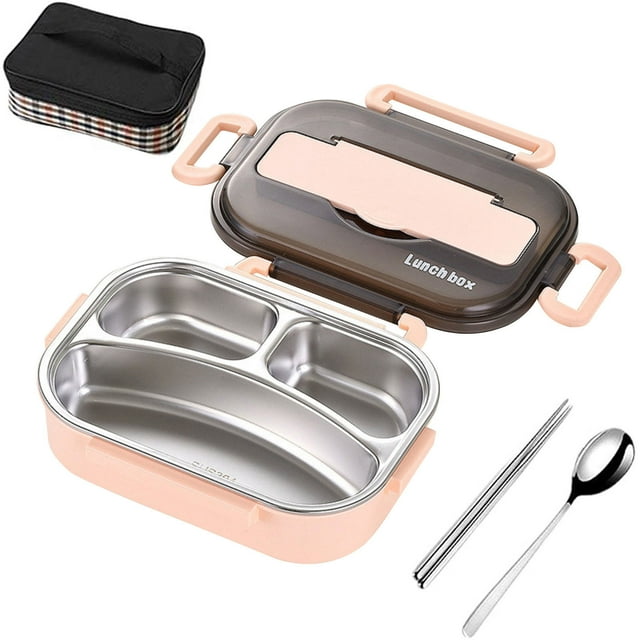 EGNMCR Lunch Bags for Women Lunch Box Bento Box Thermal Insulation Bento Box Tableware Set Portable Lunch Box Student Lunch Box Lunch container