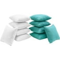 thumbnail image 2 of Modway Gather 10 Piece Outdoor Patio Pillow Set in White Red by Modway, 2 of 5
