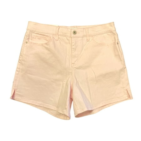Jessica Simpson Women s High Rise Relaxed Fit Side Slit Short (Pink Dogwood  8)