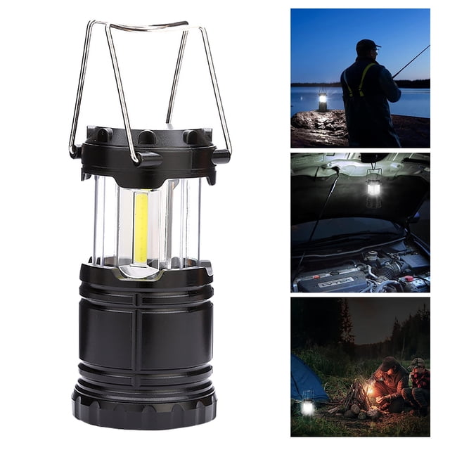 Portable LED Camping with Folding Hook for Emergency Outdoor Hiking and Indoor Power Outage Use