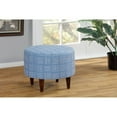 thumbnail image 5 of Sole Designs Sophia by  Upholstered Round Ottoman Graphite Grey, 5 of 5