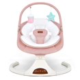 thumbnail image 1 of Columpio para bebé Viriwebaby portátil, 5 velocidades, Bluetooth, rosa, 1 of 8