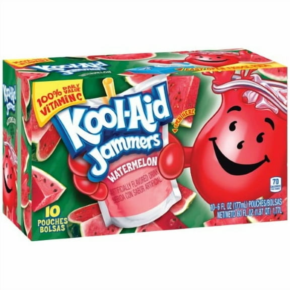 Kool-Aid Jammers, Watermelon (Pack of 4)