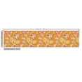 thumbnail image 3 of Ambesonne Oriental Floral Fabric by the Yard Upholstery, Contemporary Flower, 2 Yards, Marigold Dark Pink, 3 of 5