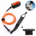 thumbnail image 1 of Surfboard Leash Premium Surf Leash SUP Leg Rope Straight for All Types of Surfboards, 1 of 9