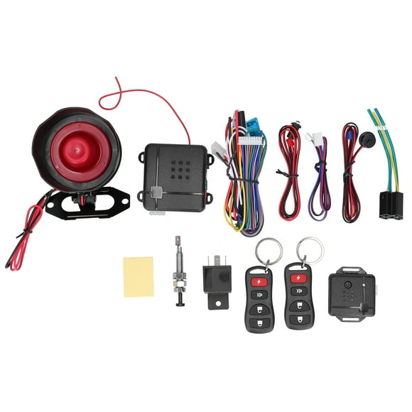 Vehicle Security Alert,OneWay Car Alarm System Keyless Entry Alarm Entry Keyless Siren Built for the Future