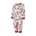 thumbnail image 4 of Fiomva Christmas Pajamas for Family, 2023 Xmas PJS Set Holiday Sleepwear Funny Santa printed Matching Family Jammies Pajamas, 4 of 10