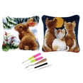 thumbnail image 1 of 2pcs Funda De Almohada Animal Pattern Kits De Gancho De Seguridad Con 5pcs Gancho De Seguridad, 1 of 9