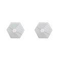 thumbnail image 4 of Matsuzay Hexagon Embossing Dies Stencil Metal Scrapbooking Embossed Card Template for Photo Album Frame Stamps Tools Craft 2piezas, 4 of 6