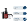 thumbnail image 4 of Extractor de Jugos Oster con Boca Ancha Rojo, 4 of 4