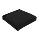 thumbnail image 3 of Funda de cojín de silla de comedor, funda de cojín de Jacquard elástica para comedor, cocina, de asiento de silla extraíble lavable negro, 3 of 9