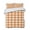 Chocolate, variant on Quilts Twin Size, Yellow Gradient Soft Comforter Bedding Set for Bed, Farm Plaid Buffalo Checkered Gingham Lightweight Quilted Bedspread with Pillow Cover(2 Pieces) for All Season, 68x86 Inch