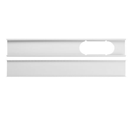 

YUEHAO Hooks Mobile air conditioner universal adjustable window sealing plate splint baffle seal plate plywood White